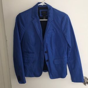 J.Crew Linen Schoolboy Blazer